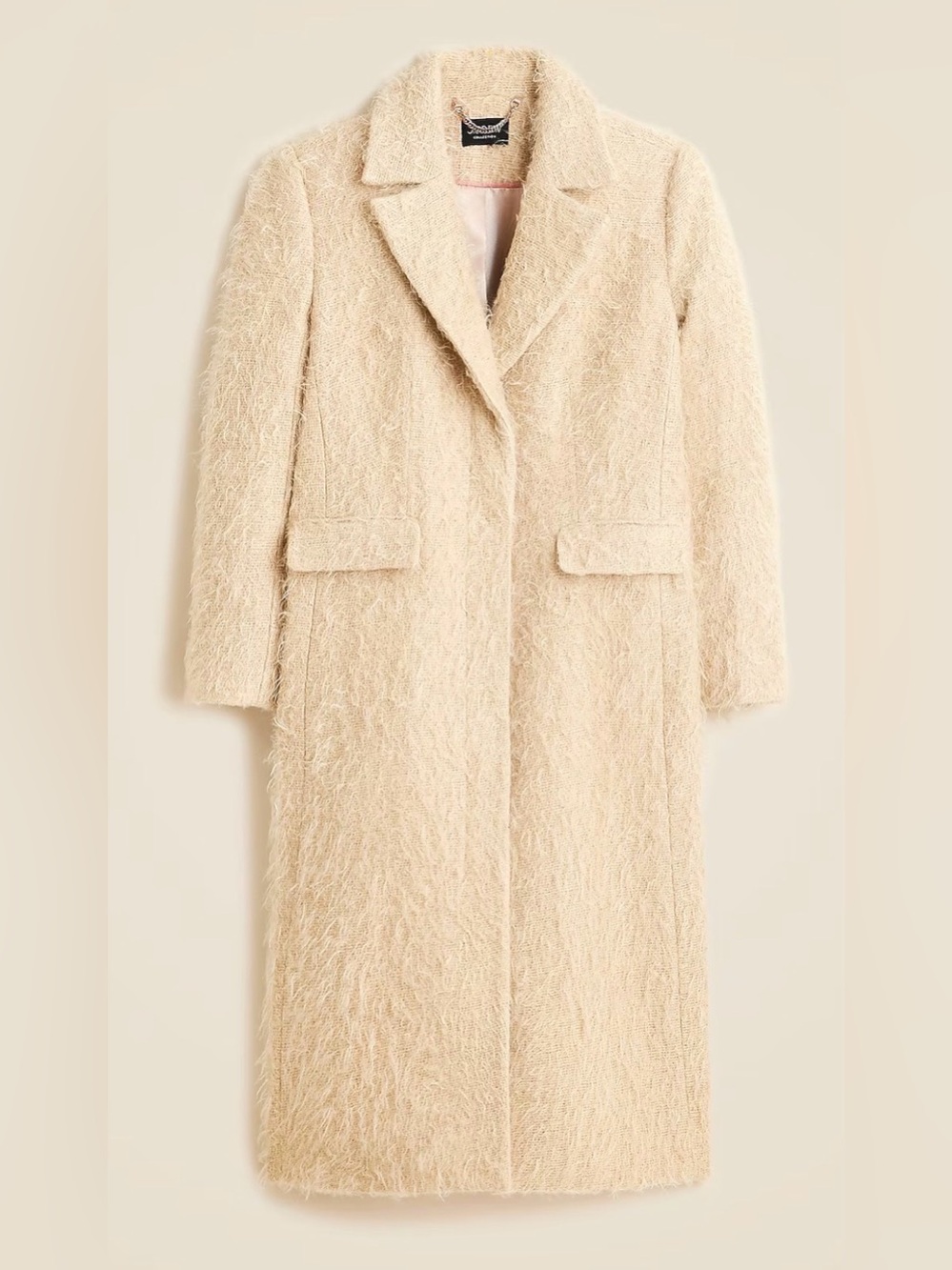 NWOT New JCrew Collection Savoy topcoat in brushed wool blend